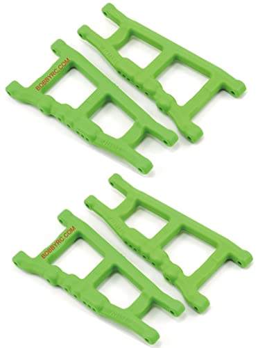 RPM Front & Rear Suspension Arms for Traxxas Stampede Slash Rustler Hoss 4x4, Green