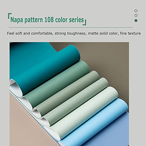 Cuero estampado napa para reparación de sofá e interior automotriz de 137cm 3