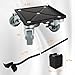 Furniture Dolly Heavy Duty Furniture Movers with 5 360° Rotatable Rubber Universal Wheels, Carbon Steel Panel Furniture Lift Slider Tool Set, Maximum Load 3306 LBS
