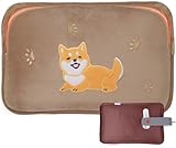 湯たんぽ 充電式 ゆたんぽ BeeTool【大きめサイズ&PSE認証済み】37x25x5cm エコ 湯タンポ ポケットデザイン 4~15H長時間保温 省エネ ぬくぬく保温カバー付 防爆充電器 過熱防止機能 繰り返し使用可 暖房器具 蓄熱式湯たんぽ 防寒 車中泊 キャンプ 冷房対策 誕生日 クリスマス プレゼント 祝い 贈り物 (ブラウン-Lサイズ)