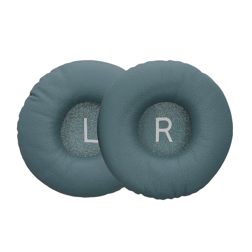 kwmobile Almohadillas compatibles con Philips H4205 Almohadillas - 2X Almohadilla de Repuesto para Auriculares en Cuero sintético