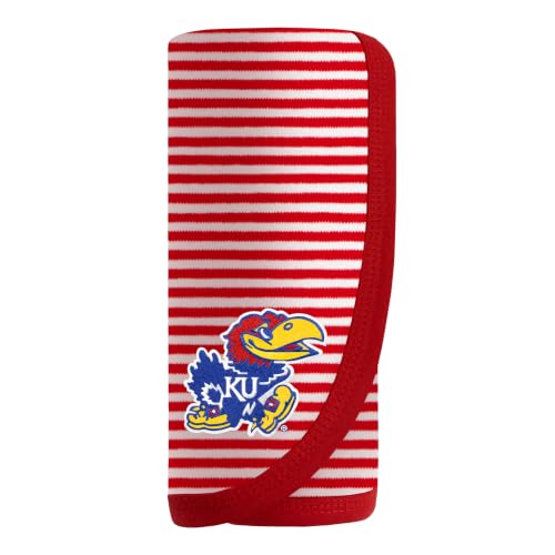 Image of Creative Knitwear College Baby NCAA Infant Striped /Solid Blanket, Unisex, One Size 37.5 X 33.5
