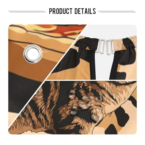 Capa de barbería impermeable para corte de pelo 55 x 65 pulg miniatura 4