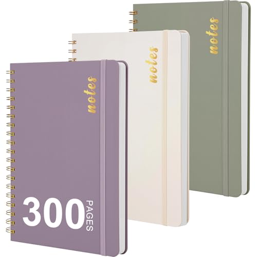 Carnet à spirales ligné B5 pour organiser vos notes de bureau