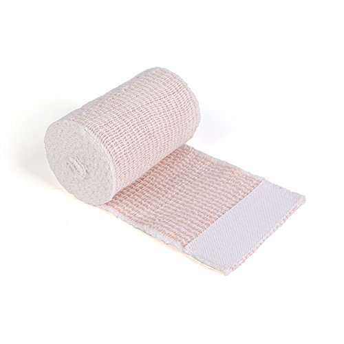 HOSPORA Latex-Free Compression Cotton Elastic Bandage, 3 Inch with Hook and Loop Closure(Pack of 5) - Thumbnail 5