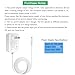 Gonine DC 24V 1A Power Supply Adapter White, 100-240V AC to DC 24 Volts Power Cord, fit for 24Vdc 1000mA 800mA 600mA 400mA 300mA 200mA 100mA Devices (Not Battery Charger).