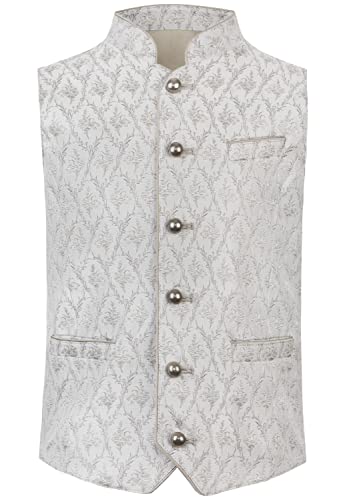 Stockerpoint Trachtenkids Jungen Illias Trachtenweste, creme, 140 EU Cover