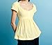 HOHOPEACH Coquette Ruffle Tops Women Cute Summer Lace Peplum Babydoll Top Teen Girls Y2k Grunge 2000s Cottagecore Clothing (Yellow,Small)