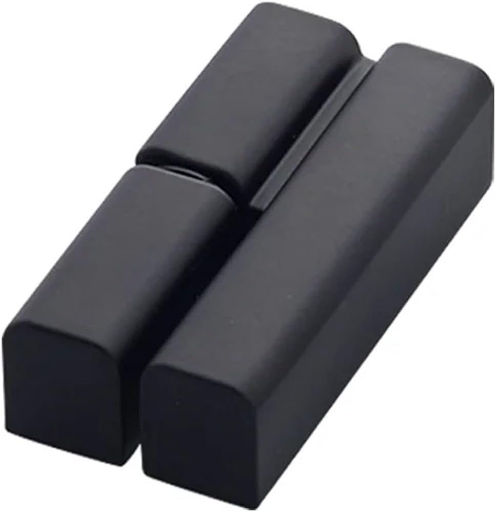 Detachable Offset Zinc Alloy Hinge Industrial Mechanical Equipment Cabinet Door Hinges(CL203-1-Black L)