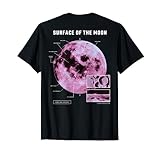 Universe Festival auf Vaporwave Mond Trippy Festival Outfit auf dem Rücken für Festival Frauen, Festival Damen oder Festival Herren für techno Raver oder EDM Festival DJ zur techno Party.