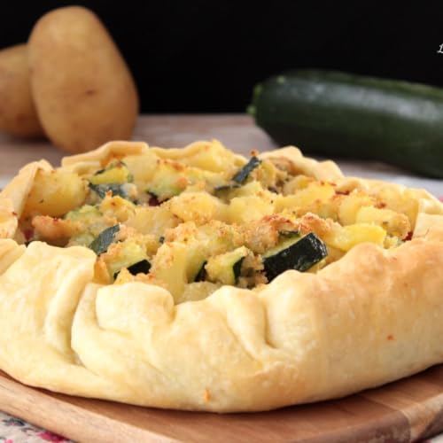 Sfoglia rustica con patate e zucchine: ricetta svuota-frigo