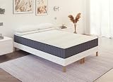Sommier + Matelas 180x200 cm DecoInParis Ensemble 180x200 sommier tapissier + Matelas en Mousse 20 cm - Awan