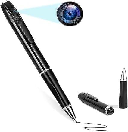 Dr Vision Spy Camera with Audio and Video Recorder Pen 4k Full HD Hidden Camera Ultra Small Camera, Support 128GB Micro SD Card Long Battery Backup Indoor Outdoor Usage