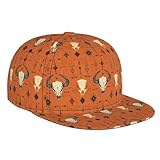 Traspirante per attività: gli occhielli di ventilazione e la fascia per il sudore aiutano con calore e umidità nelle giornate calde; usalo come cappello da corsa, cappello da golf arancione con stampa teschio di capra o ruotalo con cappelli da golf per i fine settimana, compresi i cappelli da golf che gli uomini usano