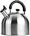 Wasserkocher Czajnik z gwizdkiem, praktyczny kociołek do gotowania, ze stali nierdzewnej, wysoka pojemność, odporny na oparzenie, pogrubiony dno, kolor: matowy, rozmiar: 6 l