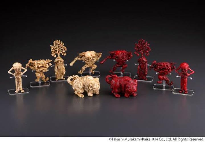 村上隆の五百羅漢図展 オフィシャルカプセルフィギュア 限定GOLDカラー