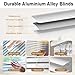 Aluminum Mini Blind Cordless for Windows 18