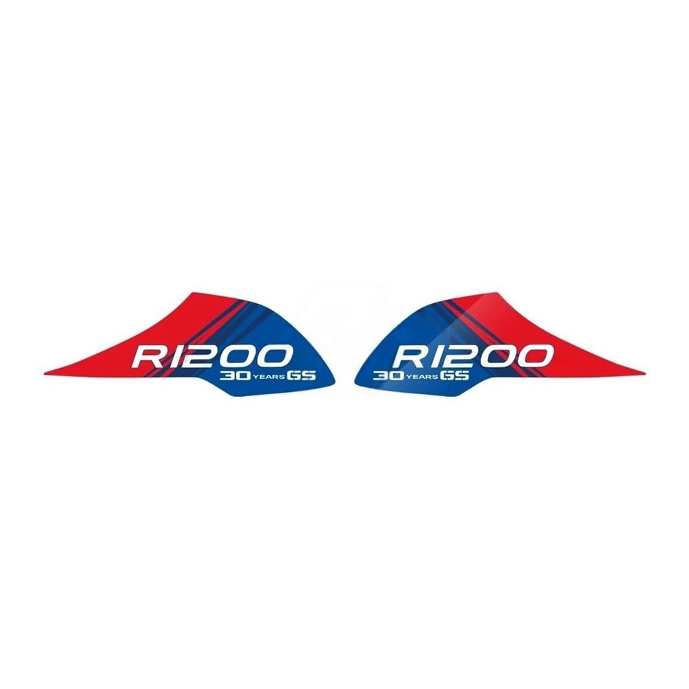 Motorcycle Fuel Tank Cap Sticker for R1200GS 2004-2007 and R1200GS for Adventure 2008-2012 Motorcycle 30 Year GS Side Tank Pad
