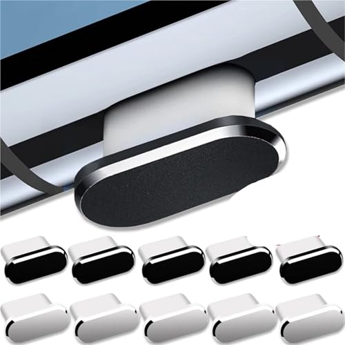 Conectores de puerto USB C grises en pack de 30 cubiertas antipolvo para proteger moviles 3