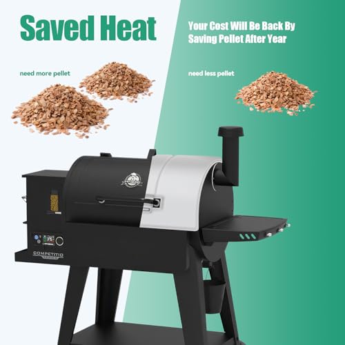 67342 Grill Thermal Insulated Blanket for Pit Boss 800, Pro 820 and Pro 850 Series 820FB, 820S, 820SC, 850G Wood Pellet Grills, Smoker Insulation Blanket Pro Series 820 for Winter Cooking