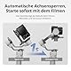 DJI RS 4 Mini Combo mit Tragbare Tragetasche, Gimbal-Stabilisator für Kamera Canon/Sony/Panasonic/Nikon/Fujifilm, Auto-Achsenverriegelungen, 2 kg Traglast, Kamera-Gimbal, Aktentaschengriff