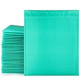 CBTONE 8.5 x 12 Inch Poly Bubble Mailers Self Seal #2 Teal Padded Envelopes Waterproof Bubble Envelo