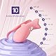 ZWFUN Nippelvibrator Sex Toys mit 10 Vibrationsmodi kabelloser Fernbedienung, saugender Stimulator Nippel Massage Brustwarzenklemmen Erotik SM Sexspielzeug für frauen, Männer Paar（Blau）