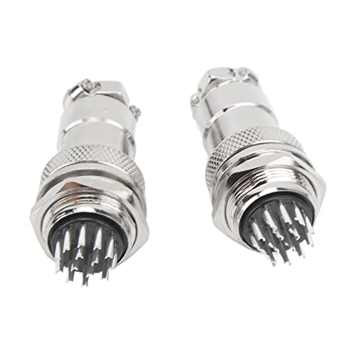 Conector de enchufe aviación 14 pines zinc