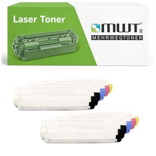 Toner Oki C8600 avec 15 pour cent de puissance en plus pack de 10 grande capacité