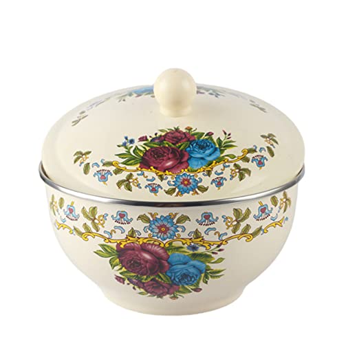 GLEAVI 元宝碗?瓷スープボウル レトロ調キッチンアクセサリー 軽量ポータブル家用 食器 ラーメン ご飯 サラダ対応 ランダ ランダムカラー