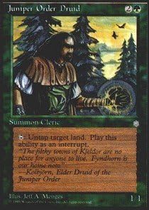 Magic The Gathering - Juniper Order Druid - Ice Age