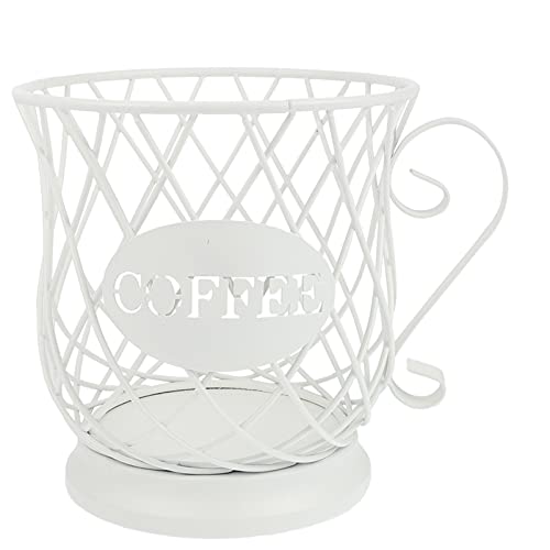 Vaso de chupito for café expreso Vaso de chupito for café expreso Hierro for café expreso Soporte for taza Forma de taza Cesta de almacenamiento de café de metal Organizador de café for barra de café