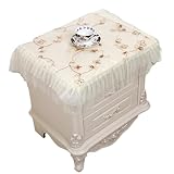 MAINTIEN PARFAIT : Grâce à leur ajustement parfait, les housses de table de chevet restent bien en place, évitant tout déplacement ou glissement qui pourrait perturber l'esthétique de votre espace de repos, tout en assurant une protection optimale