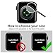 OFFCUP Case with Screen Protector Compatible, 2pcs Hard Case Designed for Apple Watch Series 2/3 38mm with 9H Tempered Glass Screen Protector Built-in Tempered Glass Film High Sensitivity (Rose Gold)