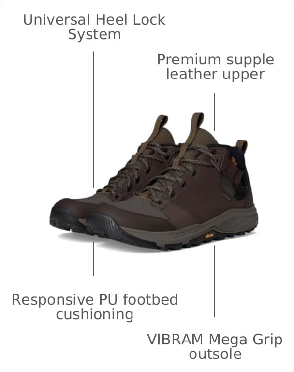 Image of Teva Women's Grandview Gore-Tex Durable Waterproof Hiking Boots