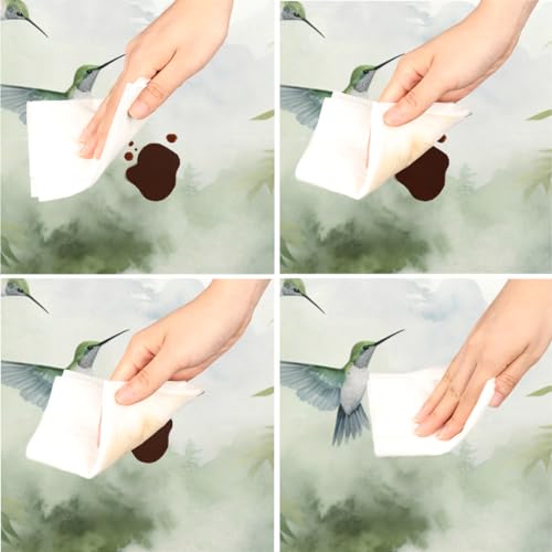 Pardick Hummingbird Round Fitted Tablecloth with Elastic 40-44In by Pardick - Used condition - Image 3