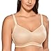 Produktbild AISILIN Damen Vollschalen Freizeit BH - Leicht Gepolsterter Cups und Ohne Bügel Beige 100G