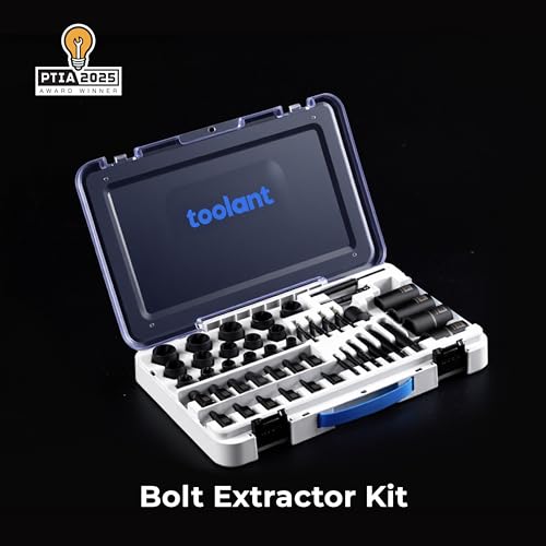 toolant 46pcs Impact Bolt Extractor Kit