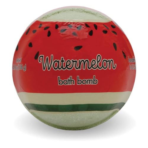 Primal Elements Watermelon Bath Bomb, 4.8 Ounce