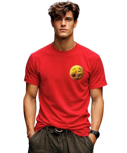 Image of INKKR Regular Fit Half Sleeves Round Neck Typographic Printed Cotton T-Shirt