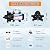 YOUNGTREE 110V Industrial Water Pressure Diaphragm Booster Pump 4.0GPM 50PSI On Demand RV Electric Water Transfer Pump 110Volt AC with Garden Hose Adapters for Irrigation Home Pool Draining Sprinkler