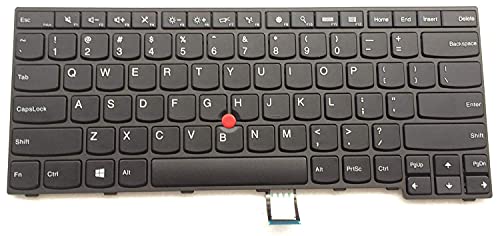 JUNENTER �m�[�g�p�\�R���p�����L�[�{�[�h Thinkpad E450 E450C E455 E460 E465 W450 �V���[�Y US ���C�A�E�g 04X6101 MP-13U53US-G62 �u���b�N�t���[�� E450