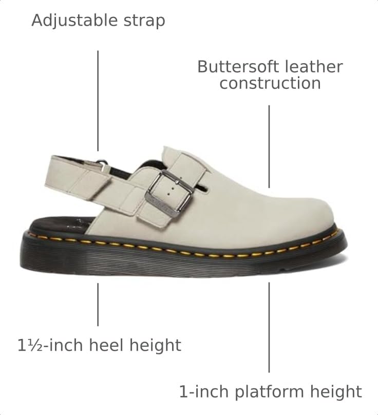 Image of Dr. Martens Men's Jorge Ii Suede Slingback Mules