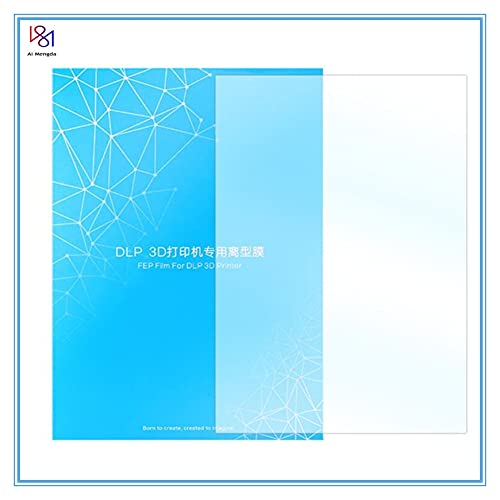 Lysee 3D Printer Parts & Accessories - Photon Fep Film Sheet 140x200mm FEP Sheets 0.15-0.2mm for D7 Nova3d Resin UV Light 3D Printer Part - (Size: 4pcs)
