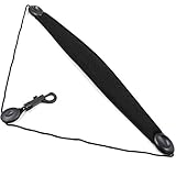 【Fácil instalación】La correa acolchada ajustable para saxofón con hebilla para colgar, es fácil de instalar o quitar, no daña tu instrumento.