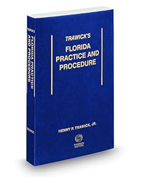 Paperback Trawick's Florida Practice & Procedure, 2015 ed. Book