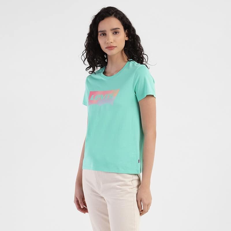Image of Levi's Women's Brand Logo Crew Neck T-Shirt