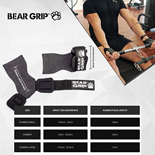 BEAR GRIP Multi Grip Straps/Hooks, Premium Heavy