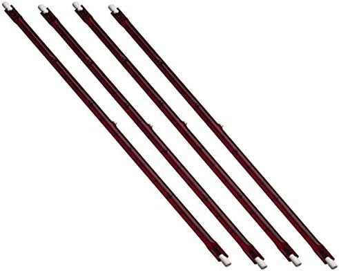 LiangDi Four Pack 1.5 kW R7 Ruby Halogen Heater Lamp Bulb 348mm ...
