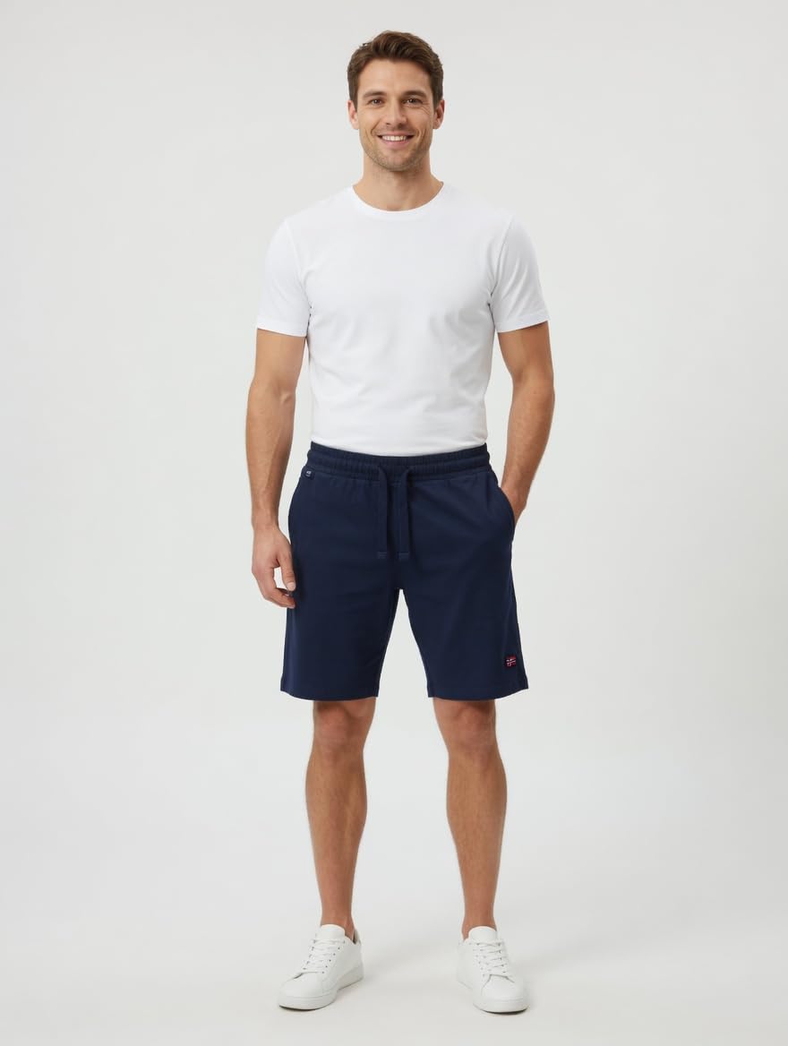 Bermuda Uomo Cotone - Pantaloncino Uomo Sportivo - Pantalone Tuta Corto